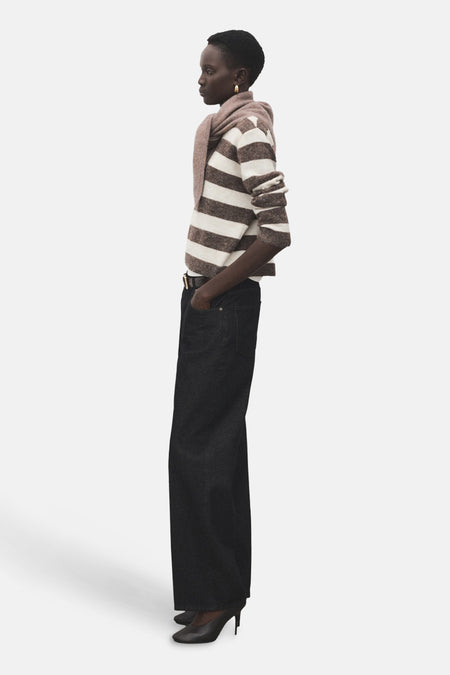 Pull met ronde hals - multicolor