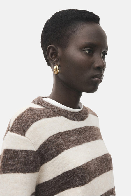 Pull met ronde hals - multicolor