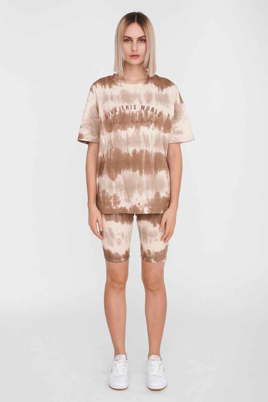 T-shirt (korte mouwen) Beige - NOISY MAY