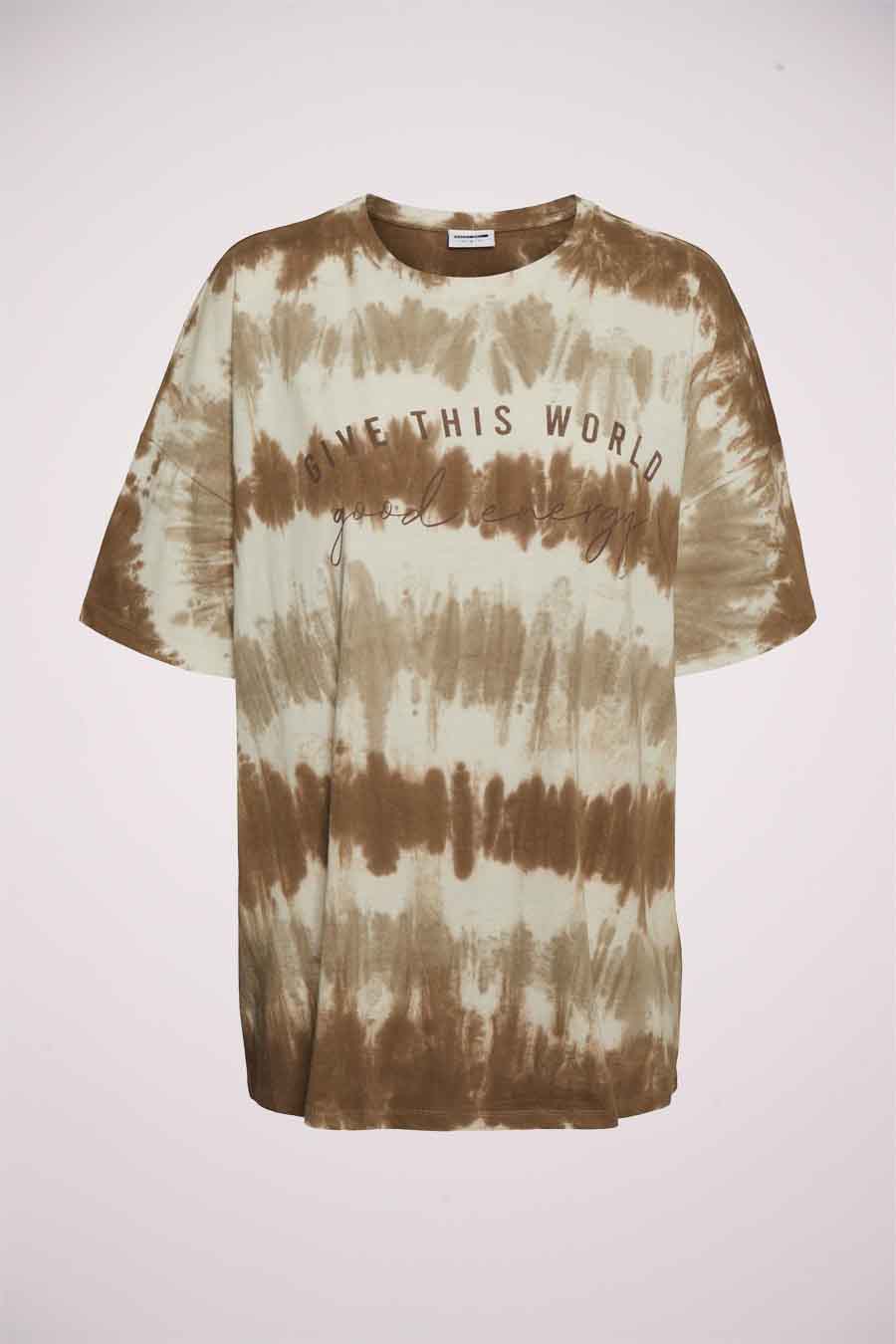 T-shirt (korte mouwen) Beige - NOISY MAY