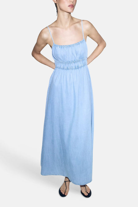 Robe - Light blue denim