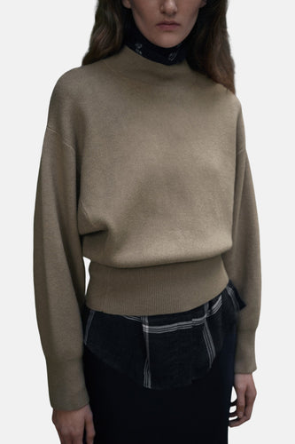 Pull à col rond - Kaki - MANGO - 4