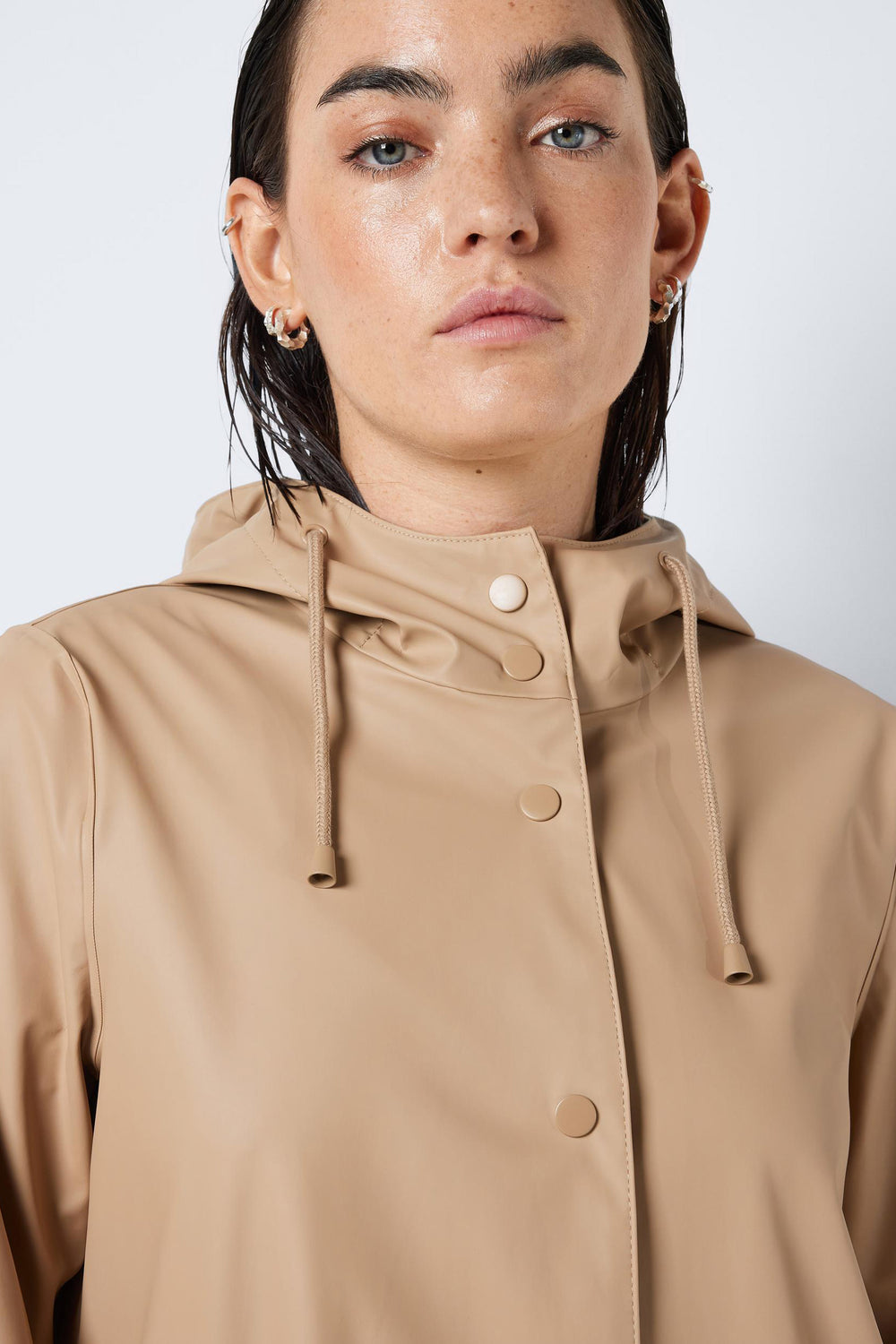 Veste de pluie Beige - DROPLETS