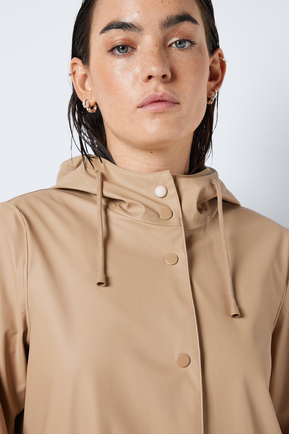 Veste de pluie Beige - DROPLETS