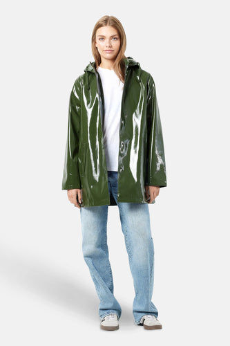 Regenjas - groen - DROPLETS - 9