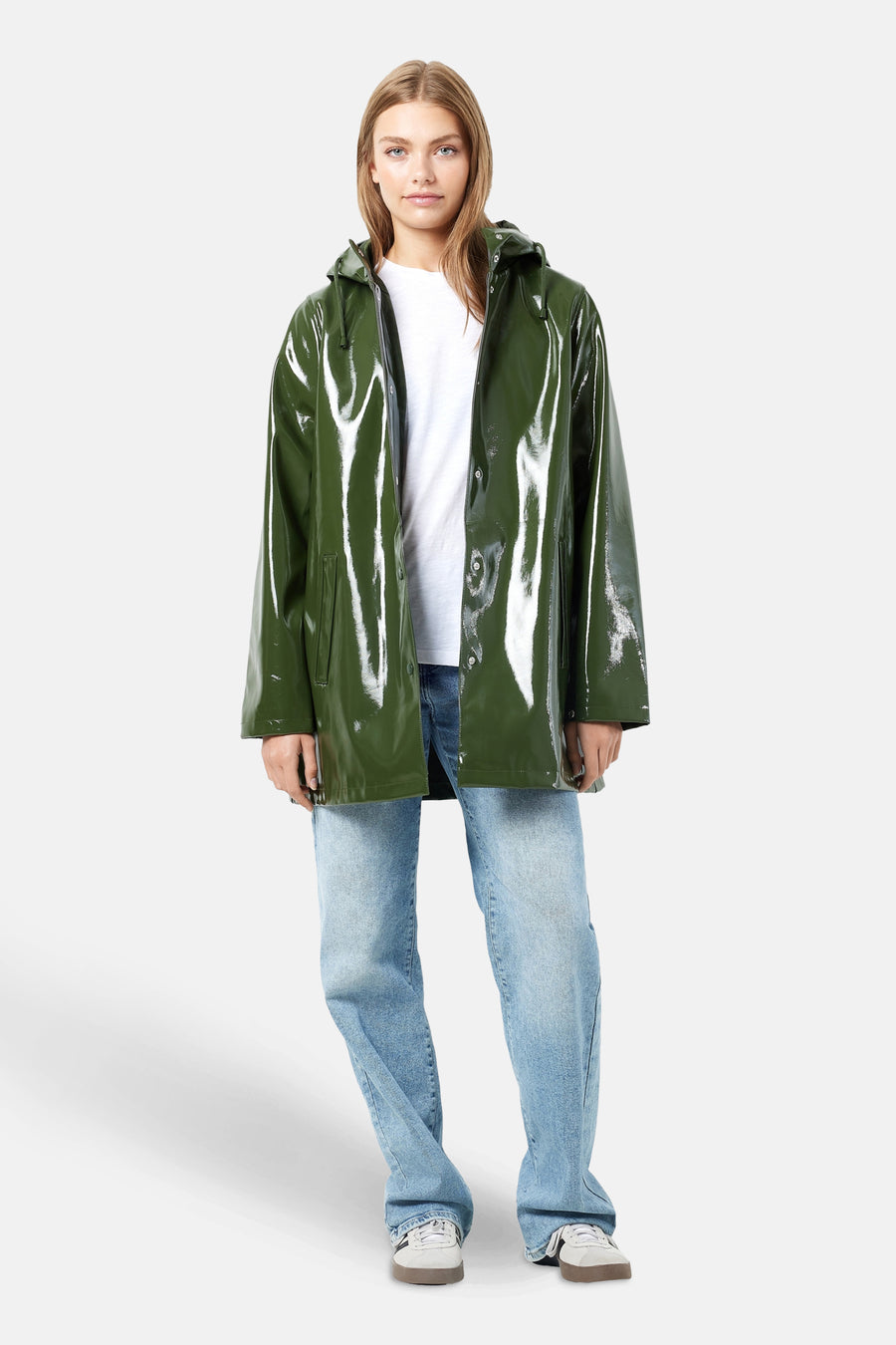 Regenjas - groen - DROPLETS - 3