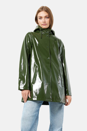 Regenjas - groen - DROPLETS - 9