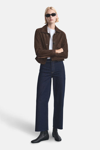 CATHERIN - dark blue denim - MANGO