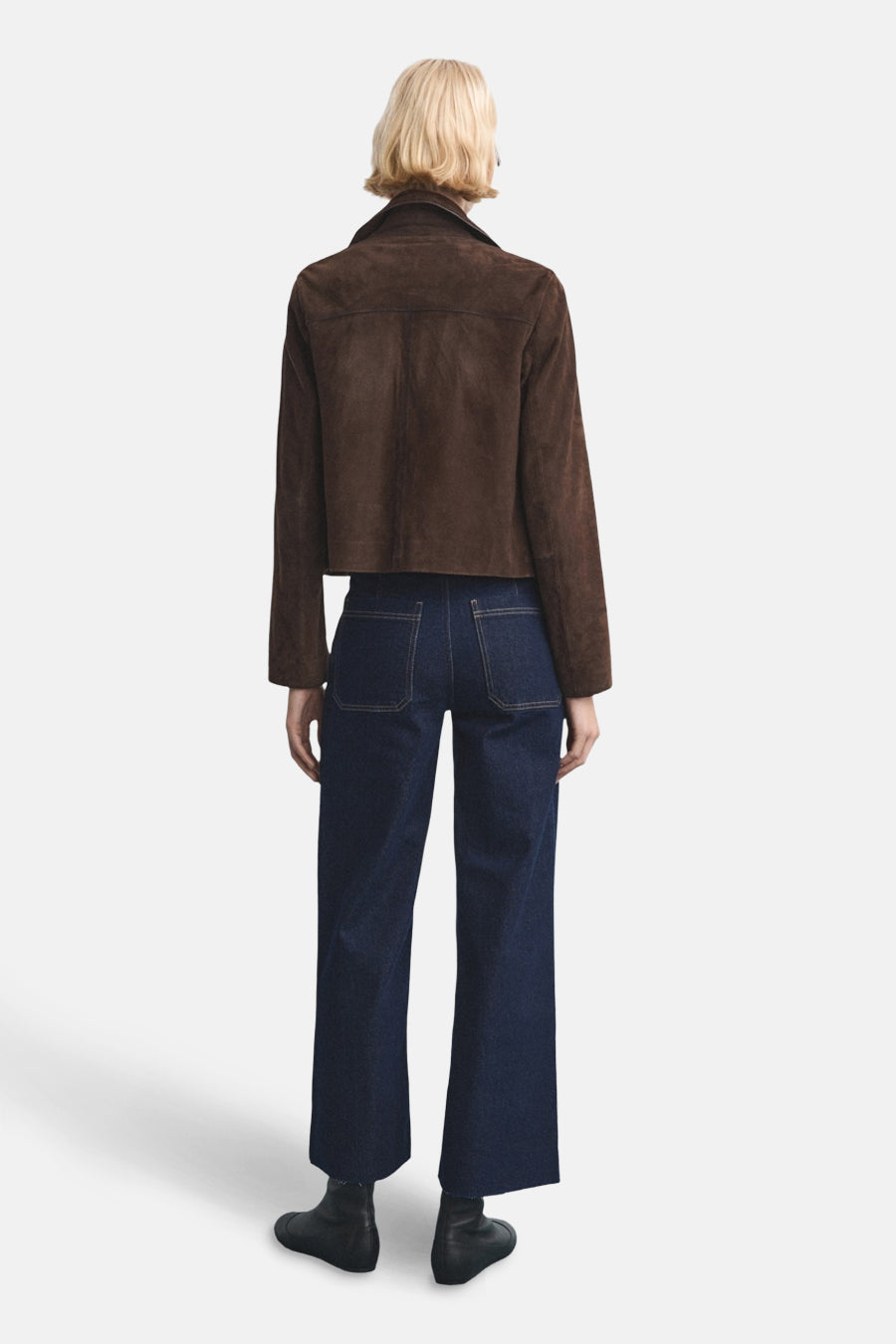 CATHERIN - dark blue denim - MANGO