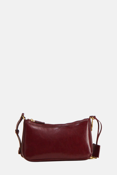 Schoudertas bordeaux - MANGO