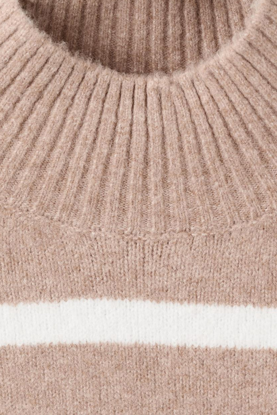 Pull met ronde hals - Beige - MANGO
