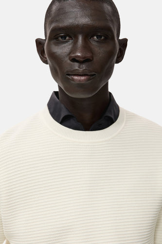 Pull à col rond - écru - MANGO