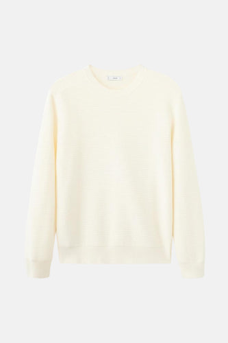 Pull à col rond - écru - MANGO