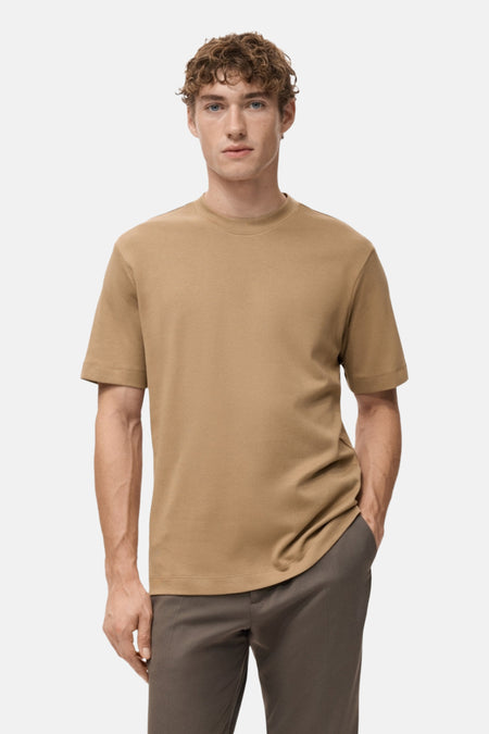 T-shirt met korte mouwen - beige