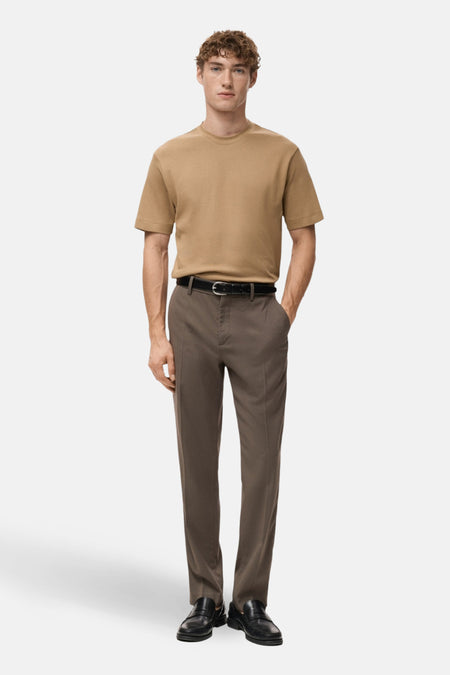 T-shirt met korte mouwen - beige