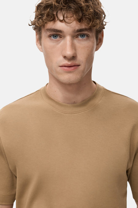 T-shirt met korte mouwen - beige