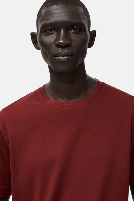 T-shirt met korte mouwen - rood