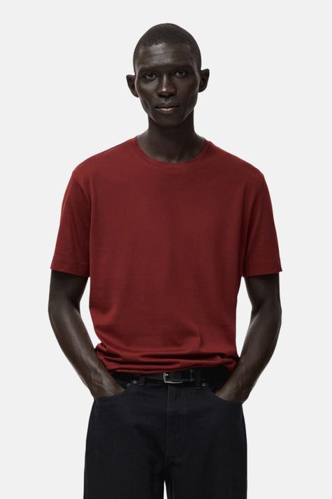 T-shirt met korte mouwen - rood