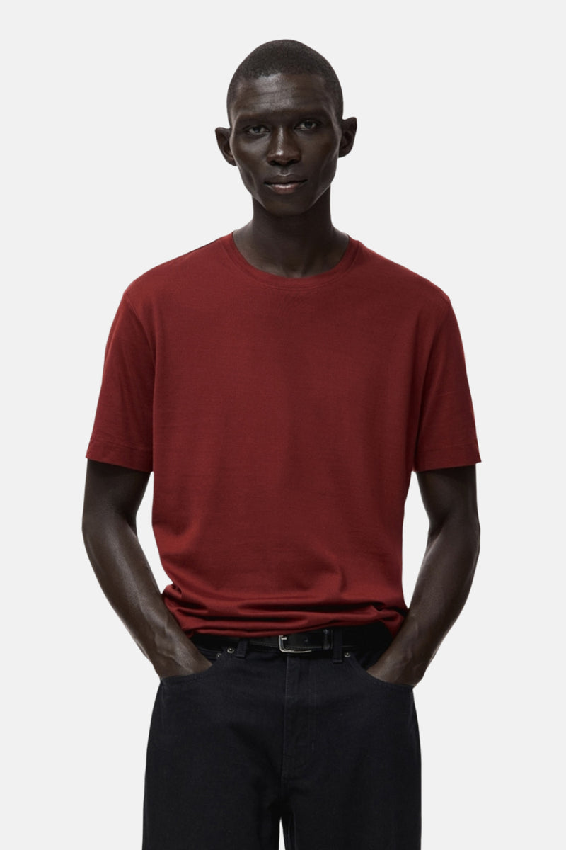 T-shirt met korte mouwen - rood