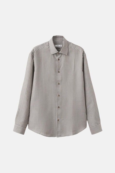 Hemd met lange mouwen - Kaki