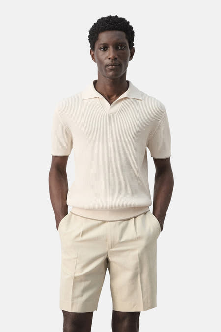 Polo - écru