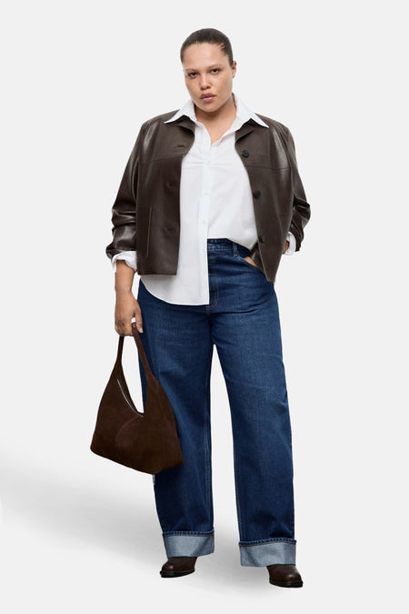 Jeans coupe spécial dark blue denim - MANGO