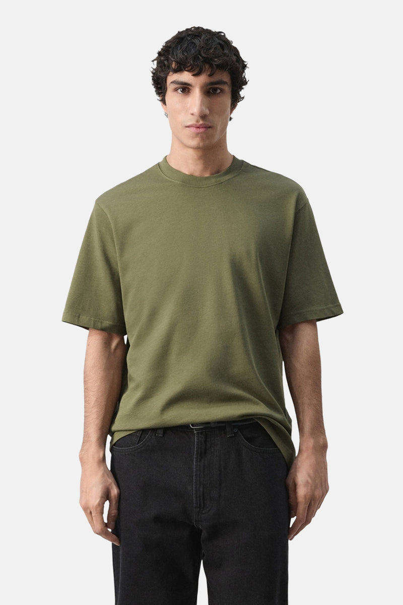 T-shirt met korte mouwen - Kaki