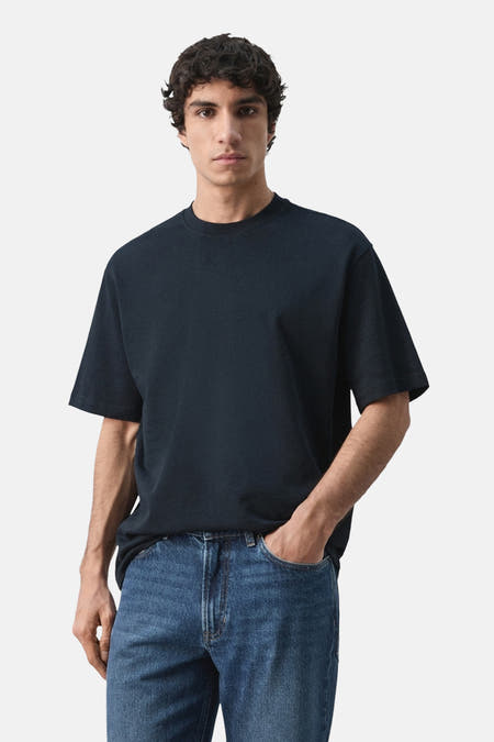 T-shirt met korte mouwen - blauw