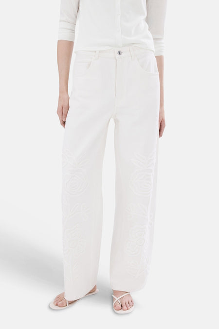 CAMERON - off white denim