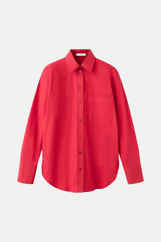 Chemise à manches longues - rouge