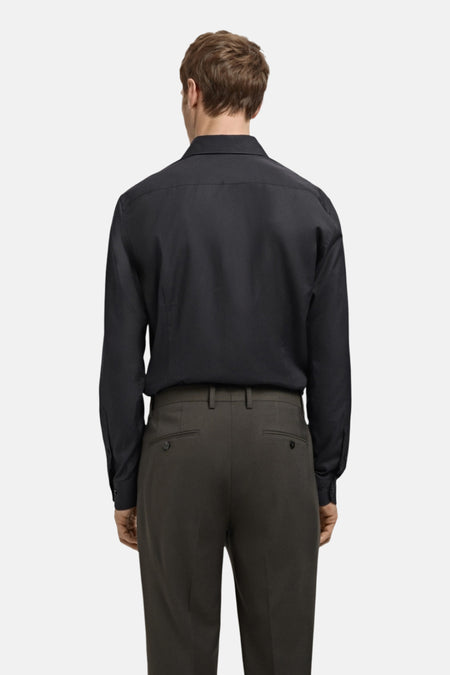 Hemd met lange mouwen - zwart