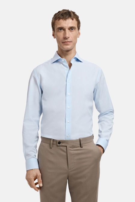 Hemd met lange mouwen - blauw