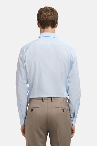 Hemd met lange mouwen - blauw - MANGO - 5