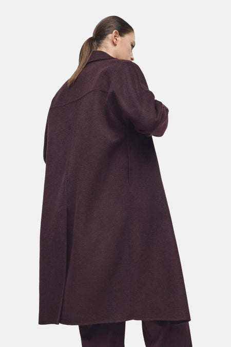 Lange jas rood - MANGO