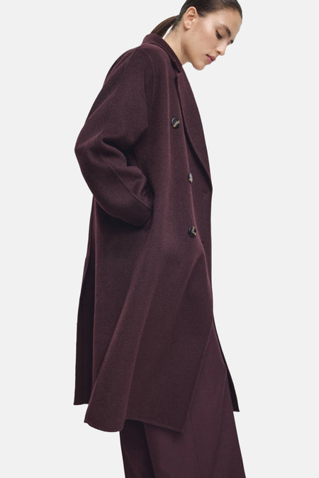 Lange jas rood - MANGO