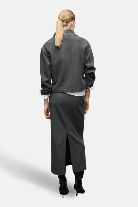 Jupe longue - gris