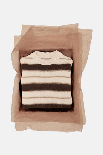 Pull à col rond - multicolore - MANGO - 5