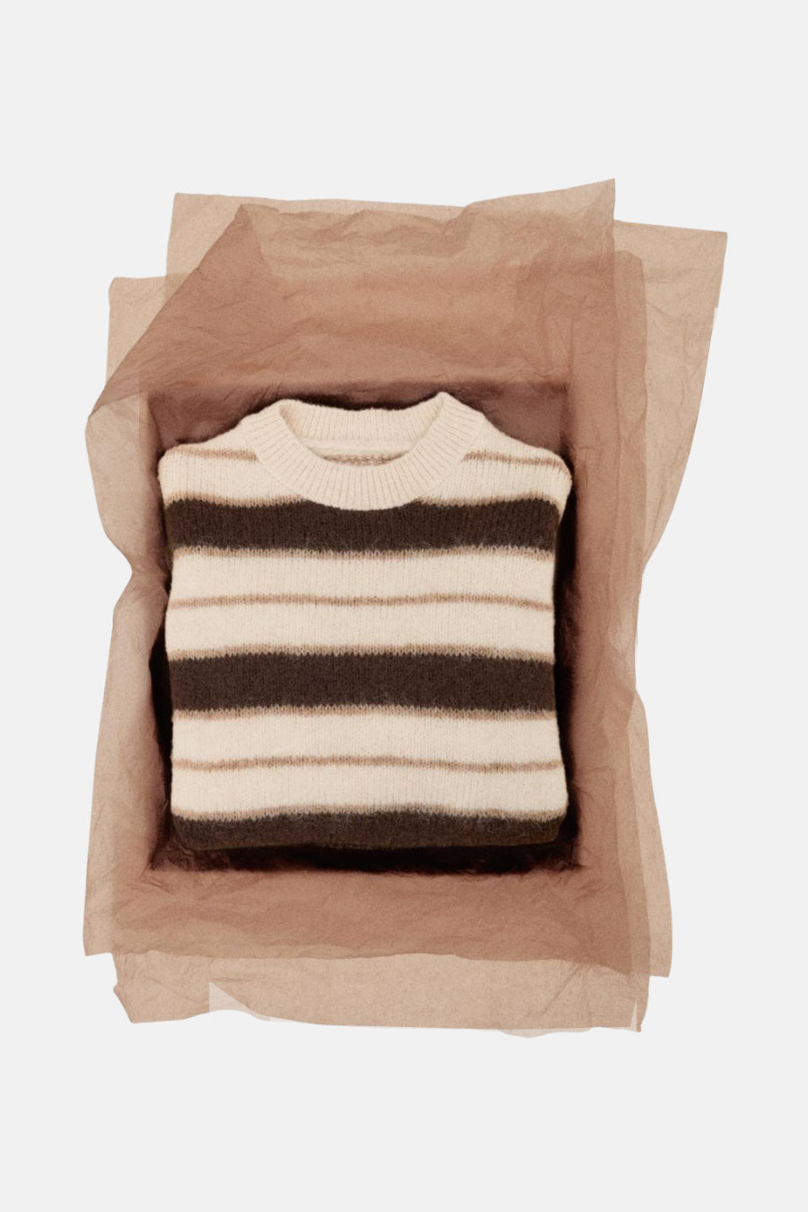 Pull à col rond - multicolore - MANGO - 4