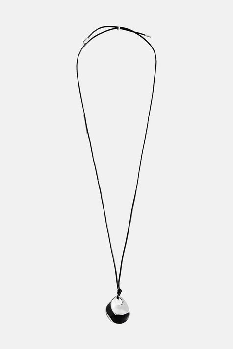 Collier courte - argenté