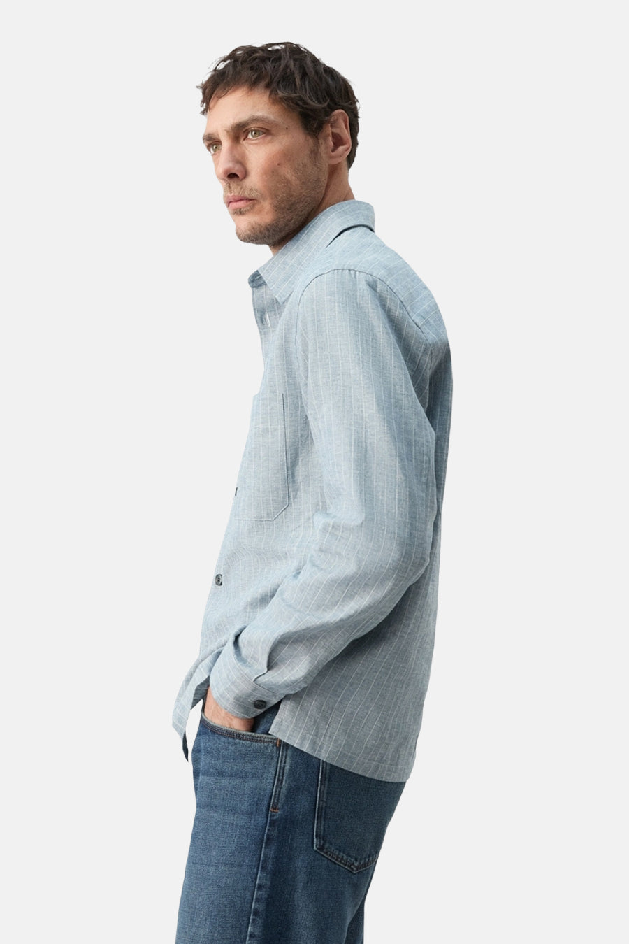 Chemise (manches longues) multicolore - MANGO