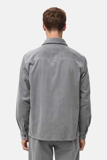 Chemise (manches longues) gris - MANGO