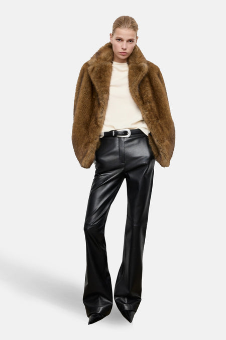 Blouse met lange mouwen - ecru