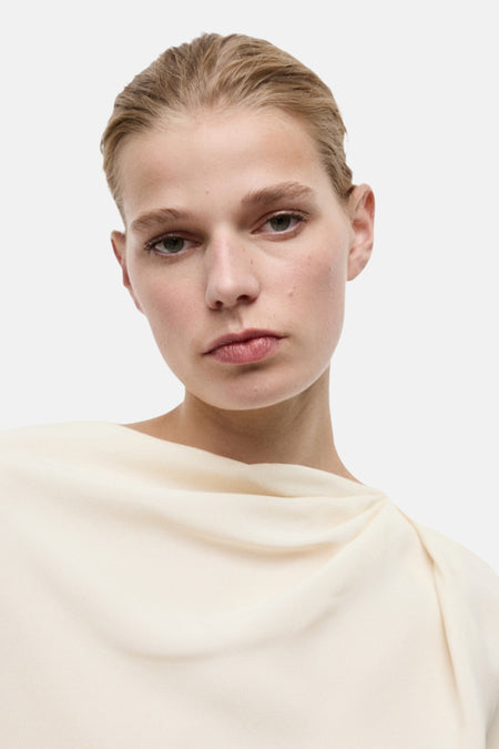 Blouse met lange mouwen - ecru