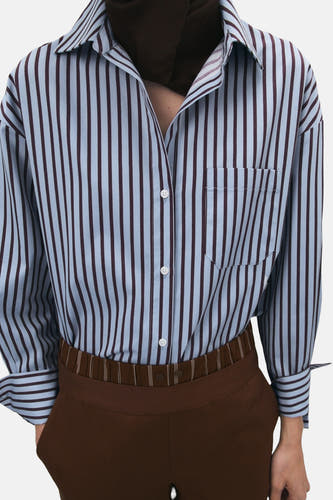 Chemise à manches longues - multicolore