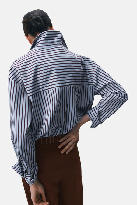 Chemise à manches longues - multicolore