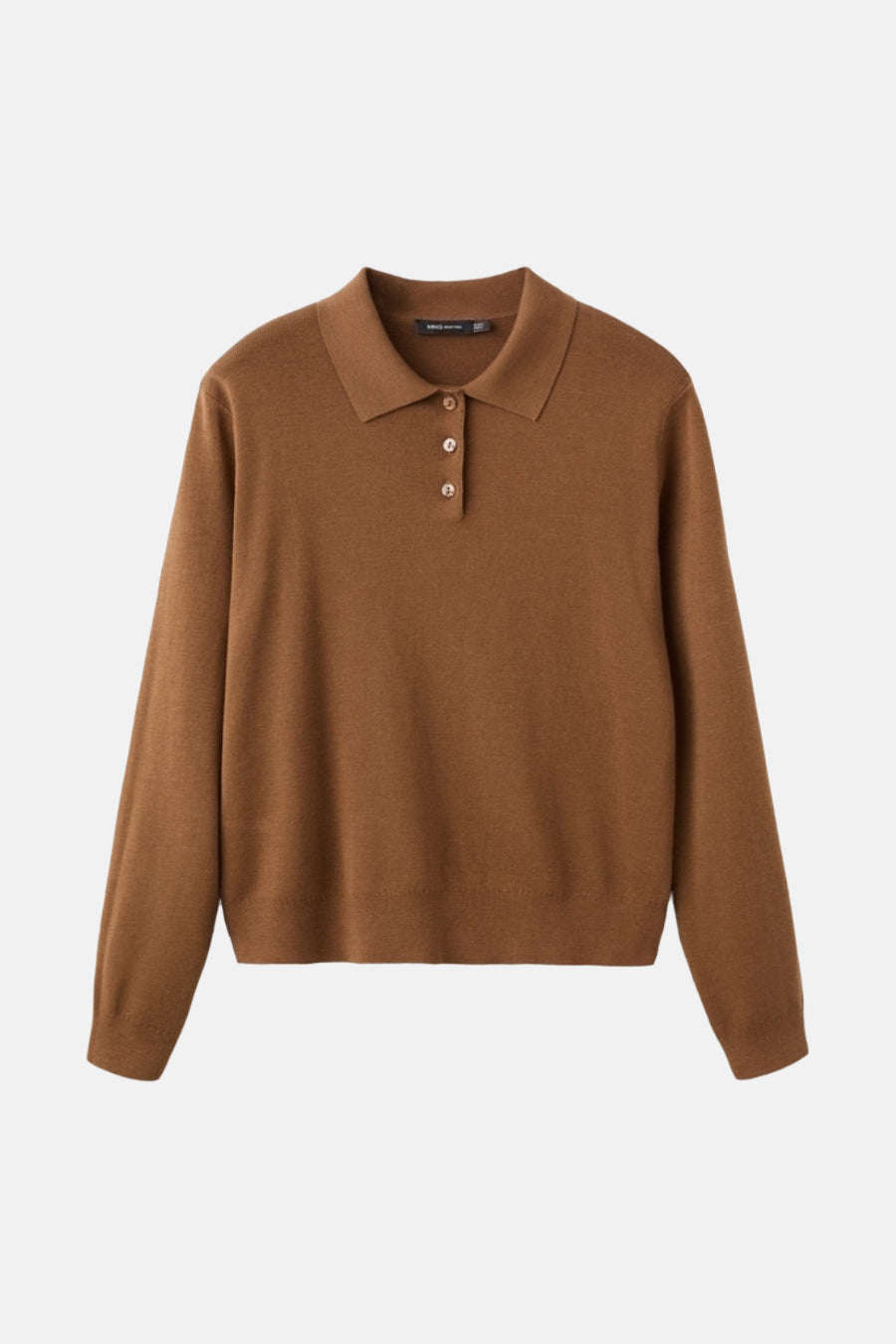 Pull à col rond - brun - MANGO