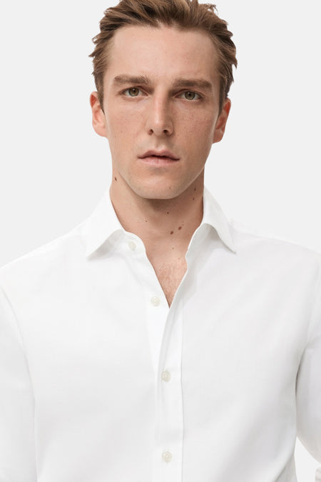 Hemd met lange mouwen - wit