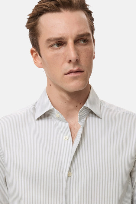 Hemd met lange mouwen - Grijs