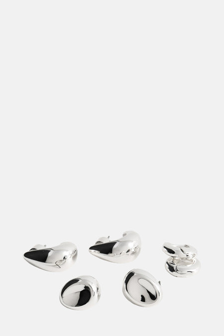 Oorring zilver - MANGO