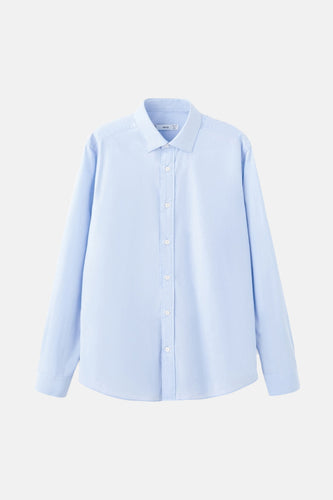 Hemd (lange mouwen) blauw - MANGO - MANGO